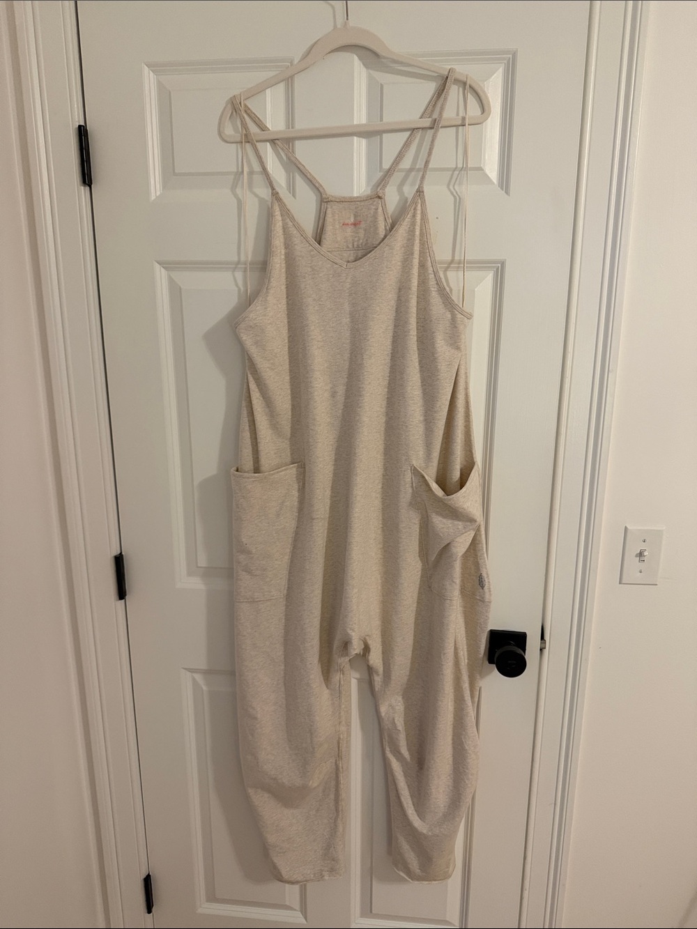 FP Movement Hot Shot Onesie Heathered Oatmeal, Large